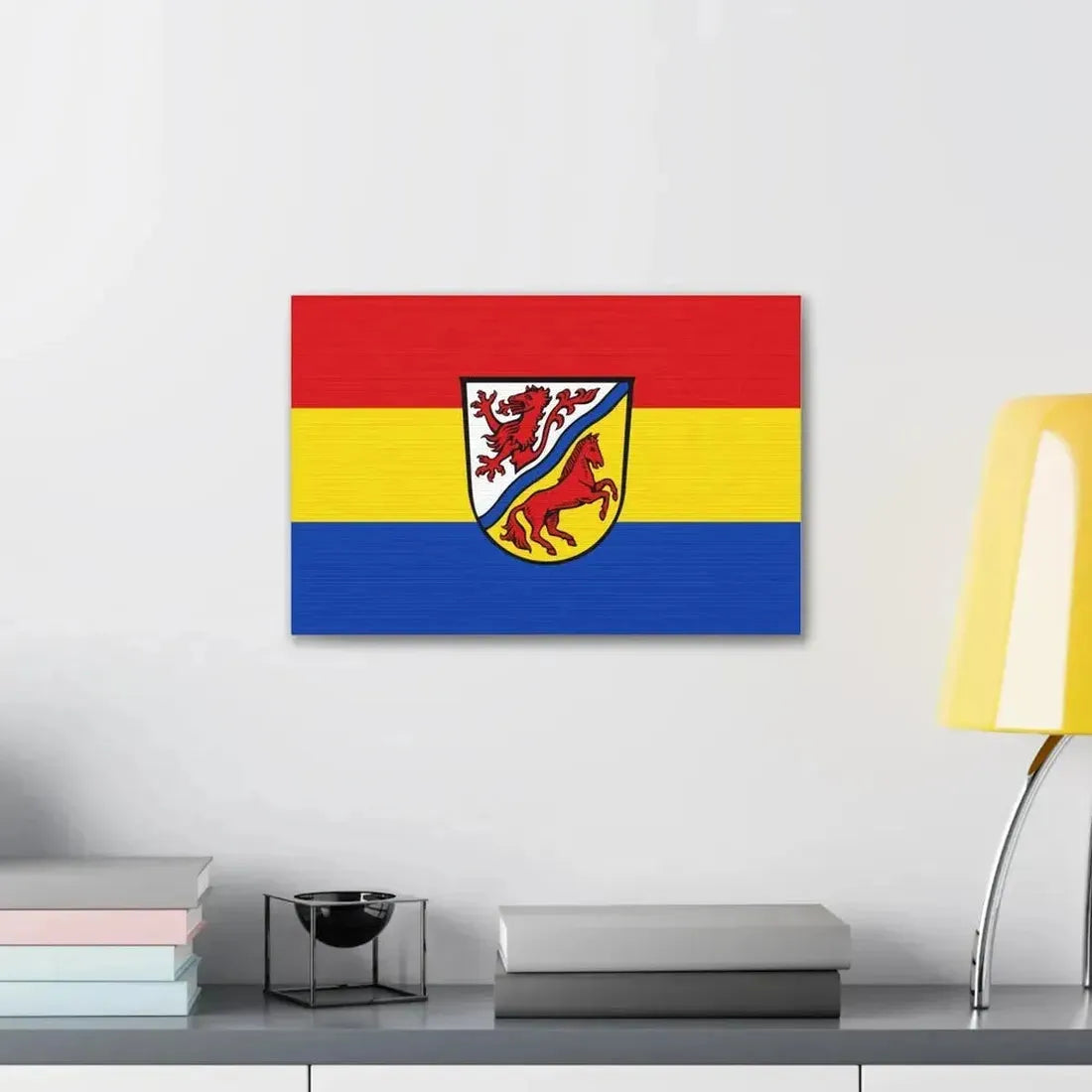 Flag of Rottal Inn Germany - Canvas Wall Art - The Sticker Space