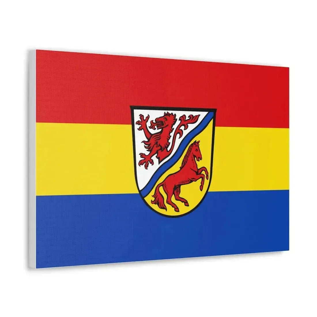 Flag of Rottal Inn Germany - Canvas Wall Art - The Sticker Space