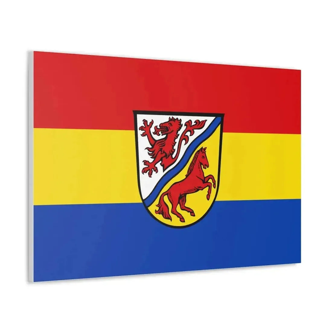 Flag of Rottal Inn Germany - Canvas Wall Art - The Sticker Space
