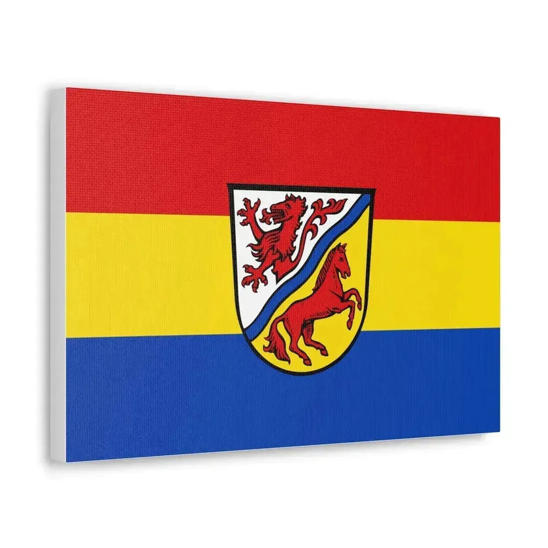 Flag of Rottal Inn Germany - Canvas Wall Art - The Sticker Space