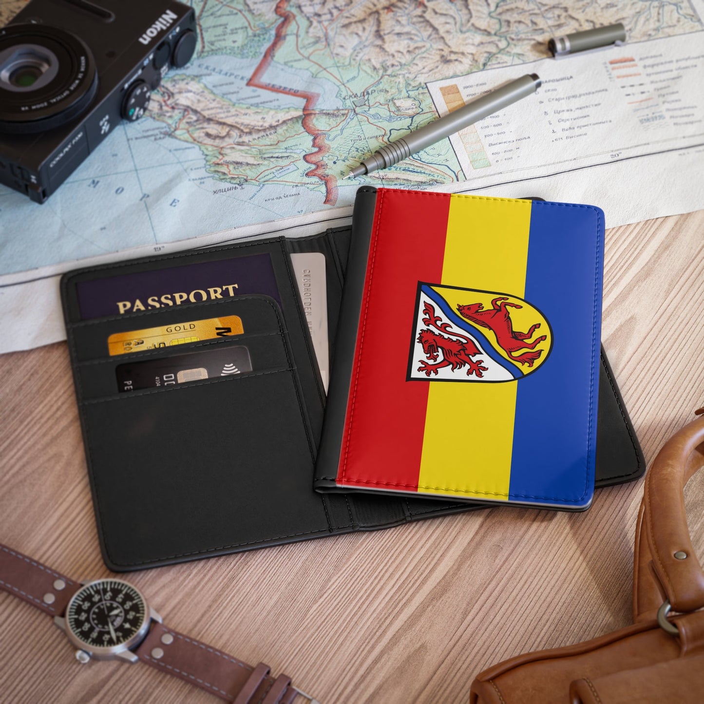 Flag of Rottal Inn Germany - Passport Holder