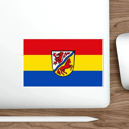 Flag of Rottal Inn Germany STICKER Vinyl Die-Cut Decal - The Sticker Space