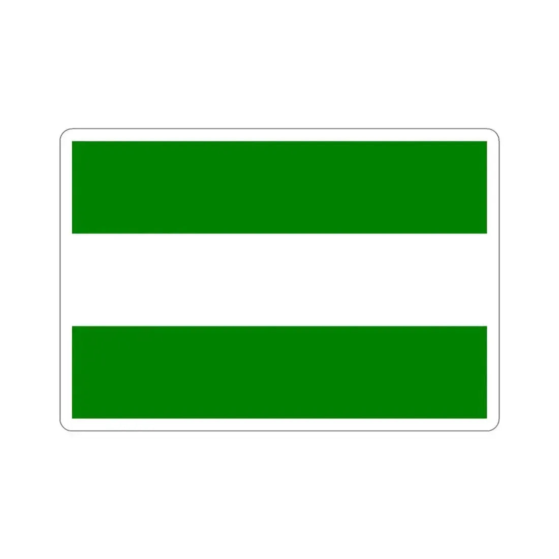 Flag of Rotterdam the second city of The Netherlands STICKER Vinyl Die-Cut Decal 2 Inch - The Sticker Space