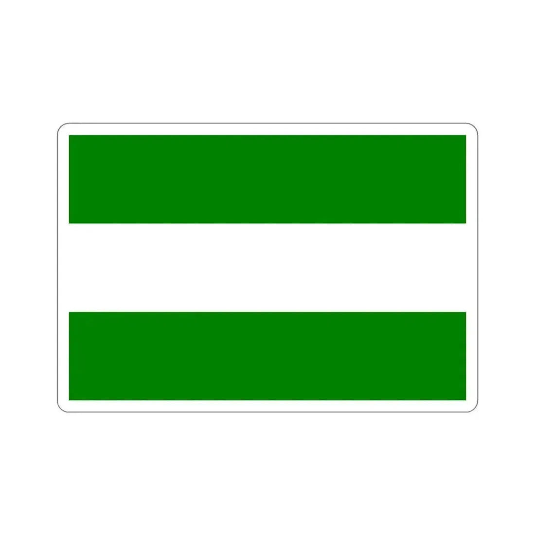 Flag of Rotterdam the second city of The Netherlands STICKER Vinyl Die-Cut Decal 3 Inch - The Sticker Space