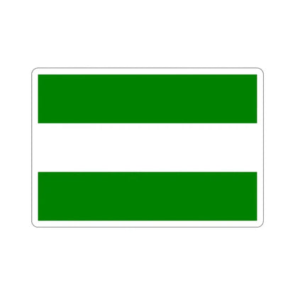 Flag of Rotterdam the second city of The Netherlands STICKER Vinyl Die-Cut Decal 4 Inch - The Sticker Space