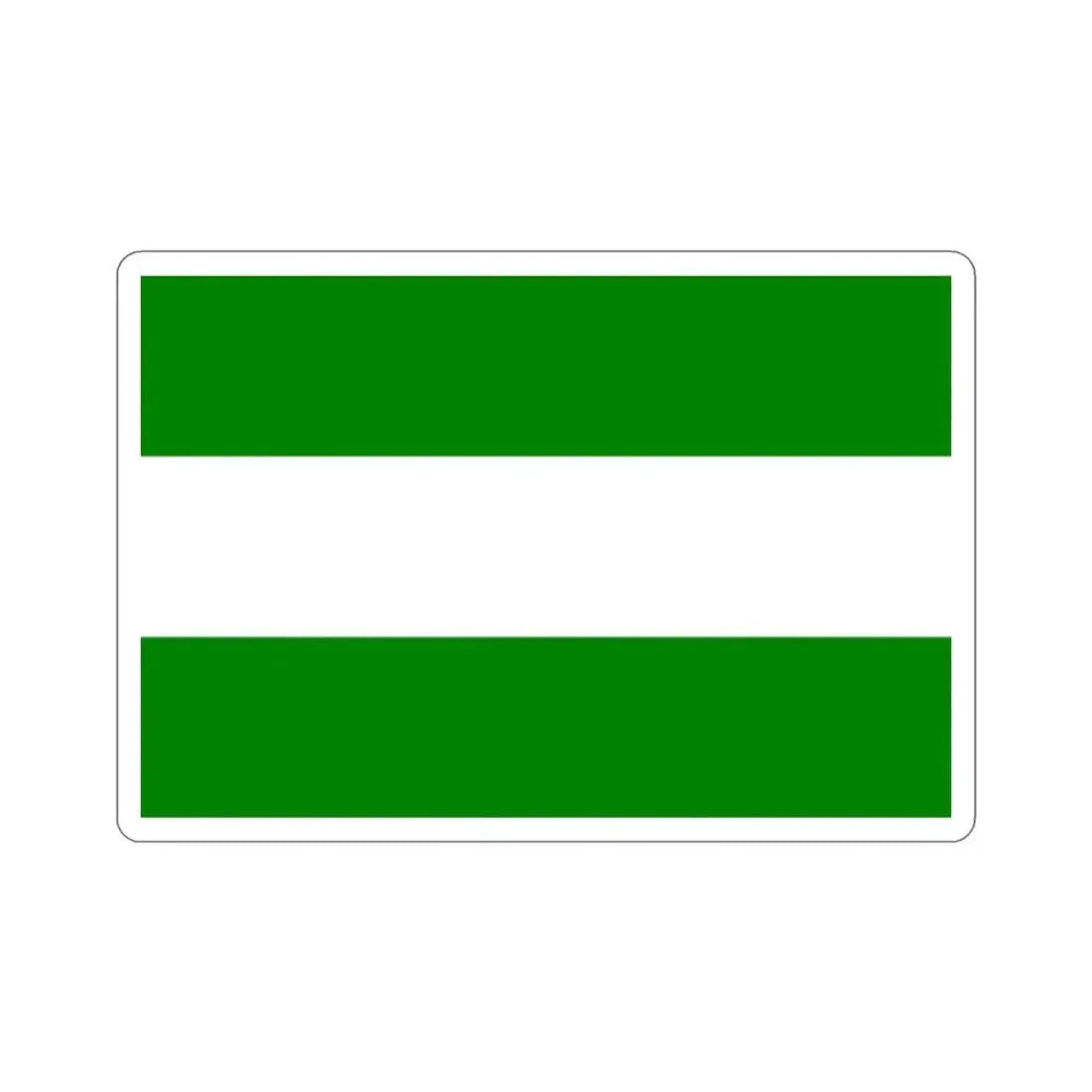 Flag of Rotterdam the second city of The Netherlands STICKER Vinyl Die-Cut Decal - The Sticker Space