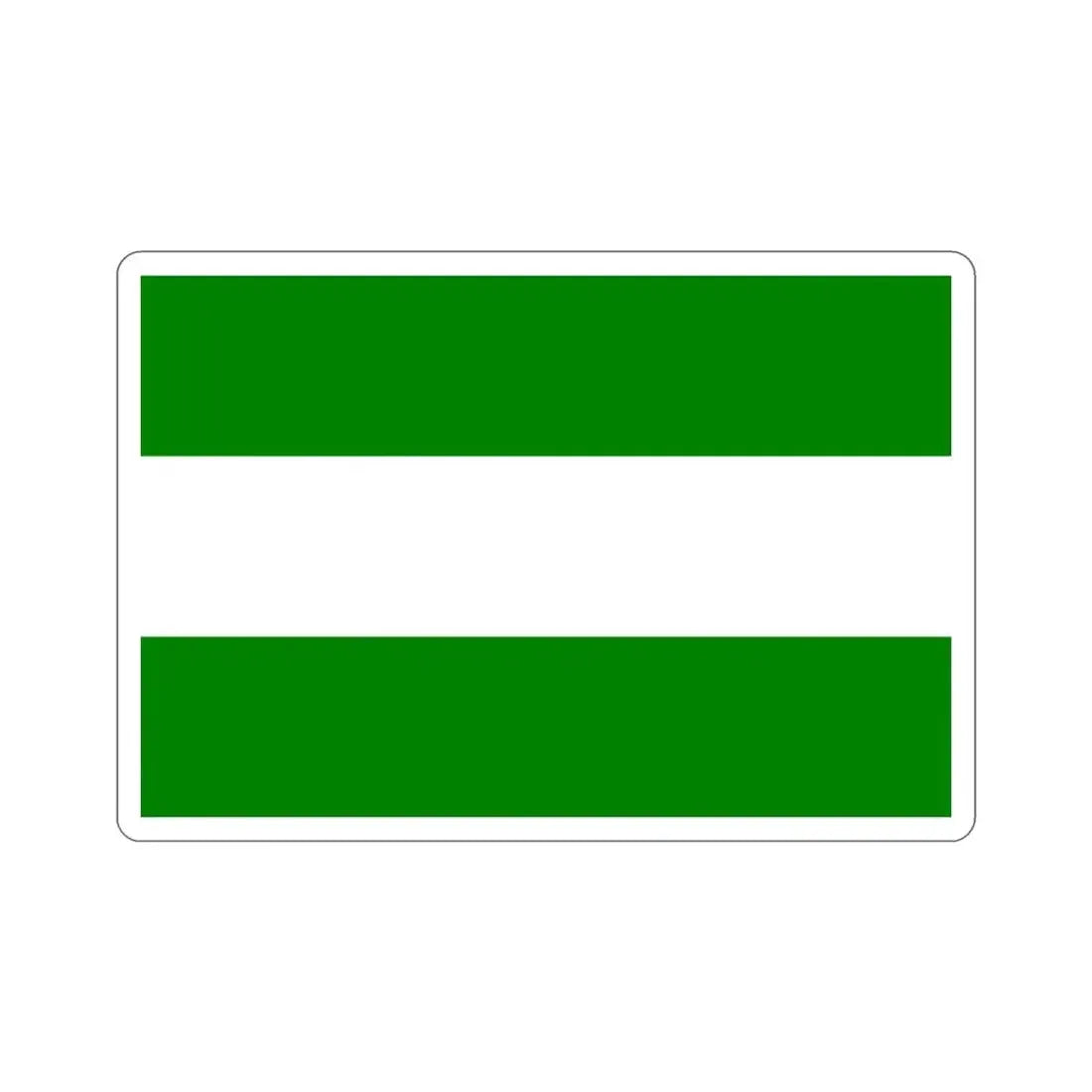 Flag of Rotterdam the second city of The Netherlands STICKER Vinyl Die-Cut Decal - The Sticker Space