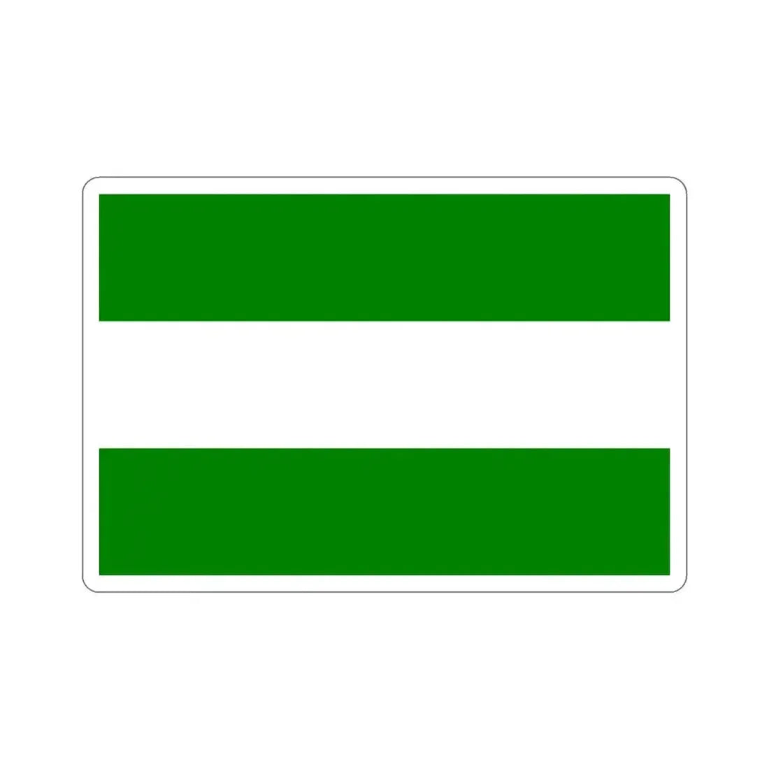 Flag of Rotterdam the second city of The Netherlands STICKER Vinyl Die-Cut Decal - The Sticker Space