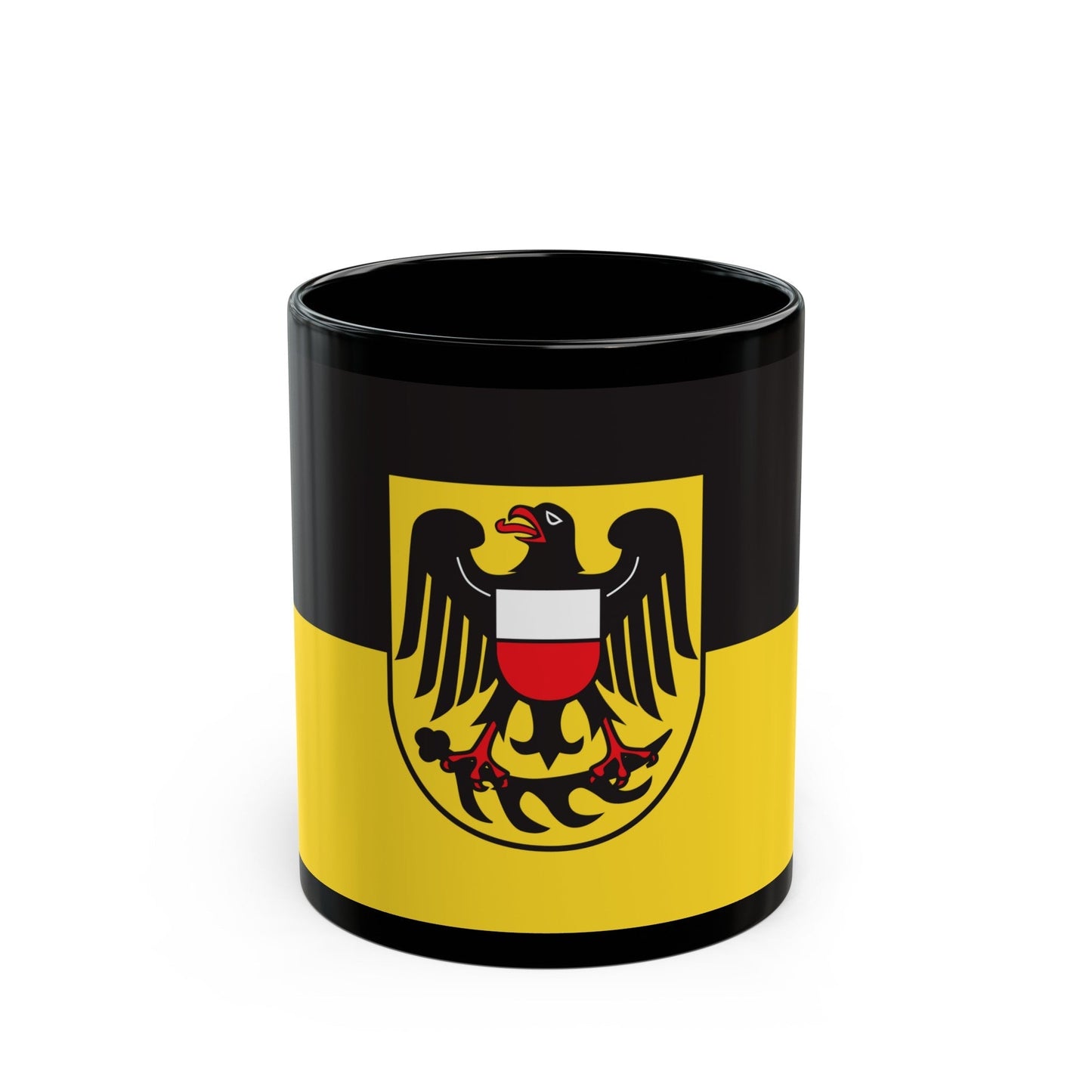 Flag of Rottweil Germany - Black Coffee Mug-11oz-The Sticker Space