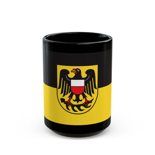 Flag of Rottweil Germany - Black Coffee Mug-15oz-The Sticker Space