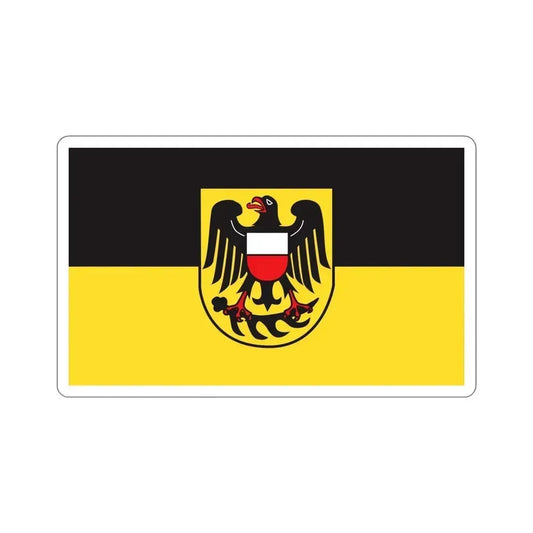 Flag of Rottweil Germany STICKER Vinyl Die-Cut Decal 6 Inch - The Sticker Space