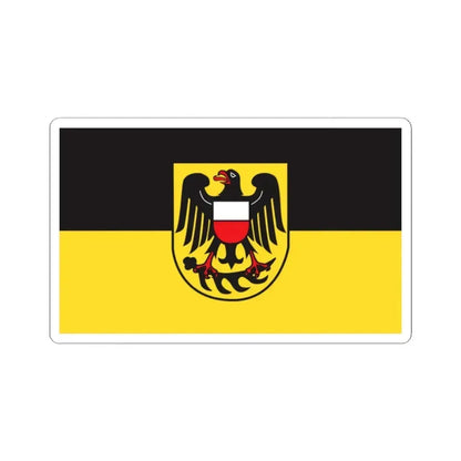 Flag of Rottweil Germany - STICKER Vinyl Kiss-Cut Decal 2 Inch White - The Sticker Space