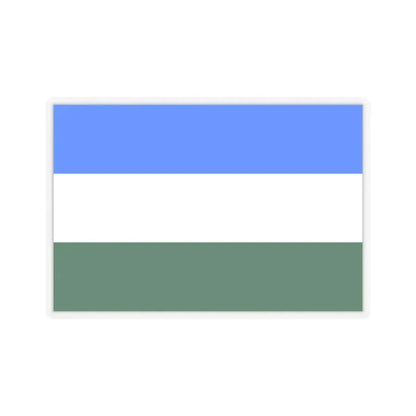 Flag of Rovigo Italy - STICKER Vinyl Kiss-Cut Decal 2 Inch Transparent - The Sticker Space