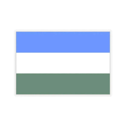 Flag of Rovigo Italy - STICKER Vinyl Kiss-Cut Decal 3 Inch Transparent - The Sticker Space
