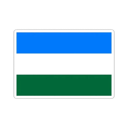 Flag of Rovigo Italy - STICKER Vinyl Kiss-Cut Decal 3 Inch White - The Sticker Space