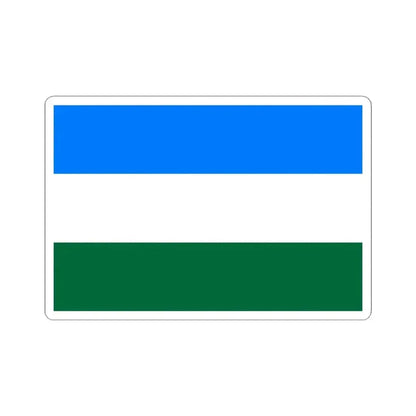 Flag of Rovigo Italy - STICKER Vinyl Kiss-Cut Decal 4 Inch White - The Sticker Space