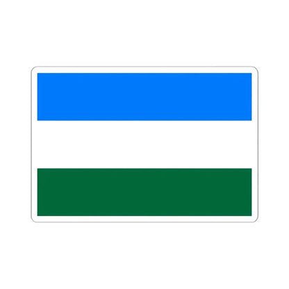 Flag of Rovigo Italy - STICKER Vinyl Kiss-Cut Decal 6 Inch White - The Sticker Space