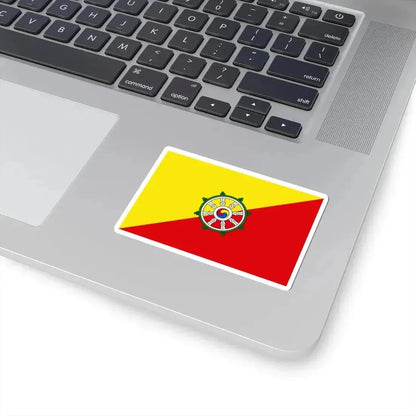Flag of Royal Bodyguard of Bhutan (Bhutan) STICKER Vinyl Kiss-Cut Decal - The Sticker Space