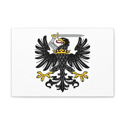 Flag of Royal Prussia Germany - Canvas Wall Art - The Sticker Space
