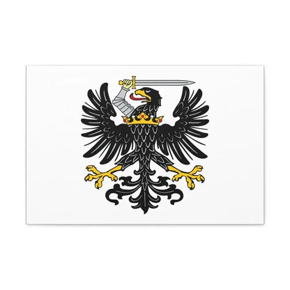 Flag of Royal Prussia Germany - Canvas Wall Art - The Sticker Space