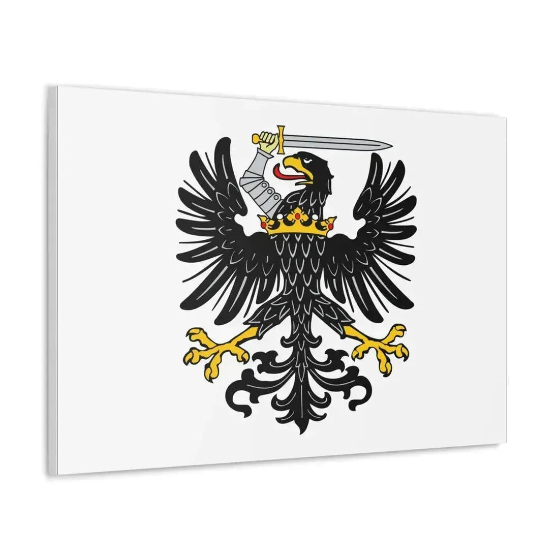 Flag of Royal Prussia Germany - Canvas Wall Art - The Sticker Space