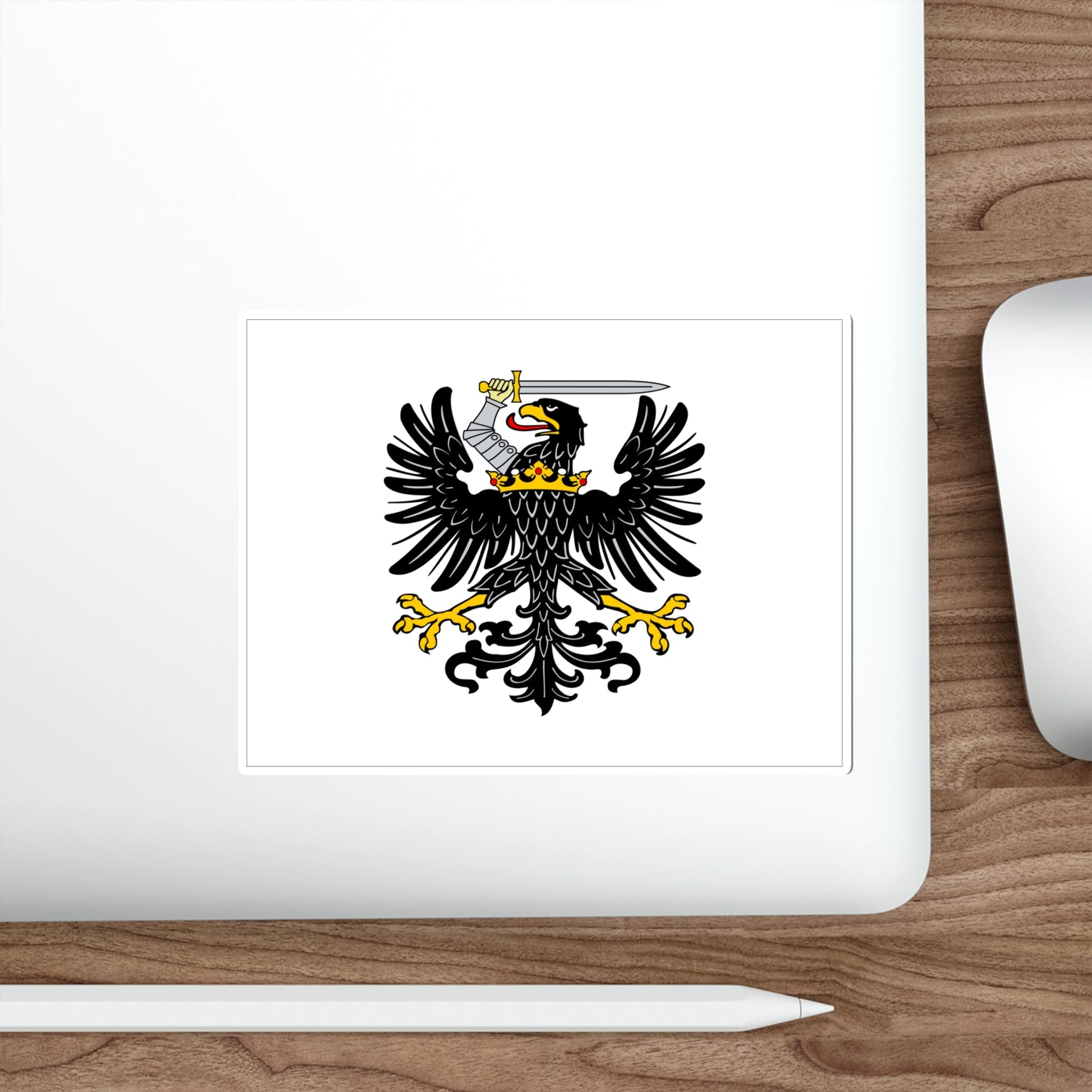 Flag of Royal Prussia Germany STICKER Vinyl Die-Cut Decal-The Sticker Space