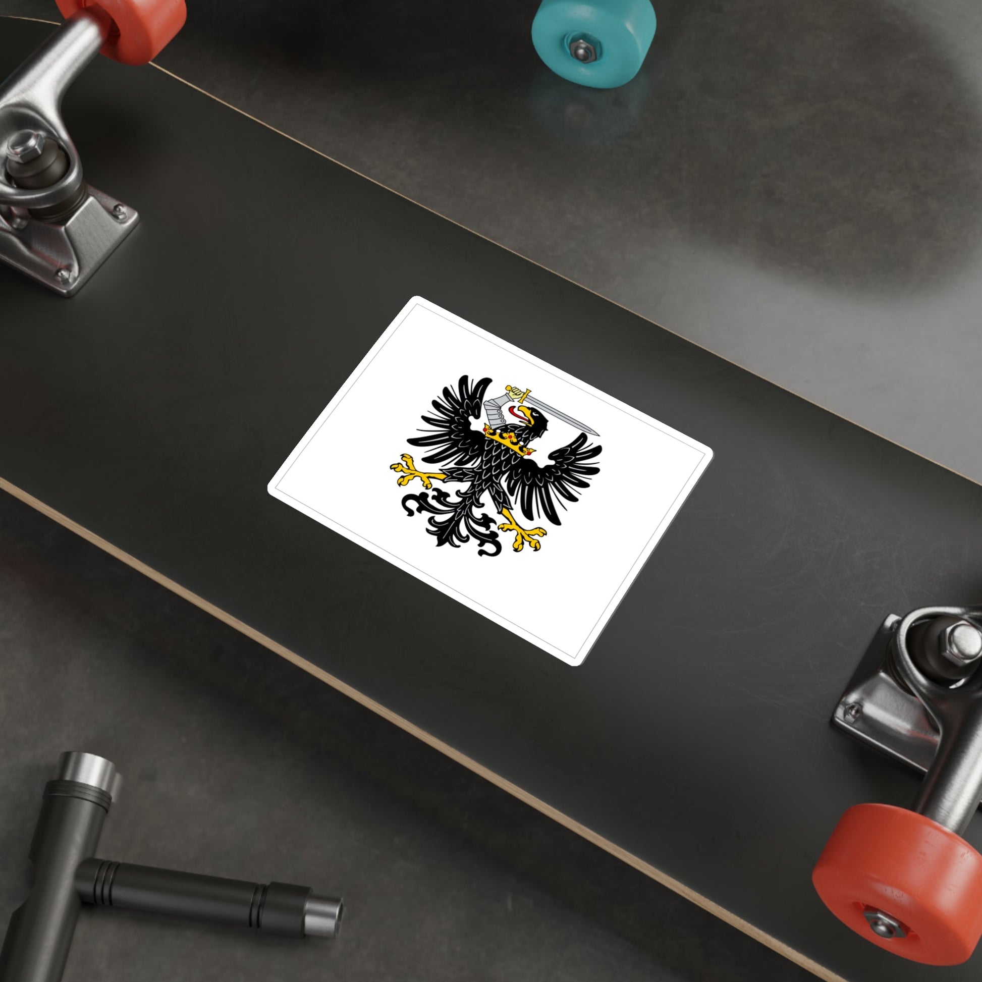 Flag of Royal Prussia Germany STICKER Vinyl Die-Cut Decal-The Sticker Space