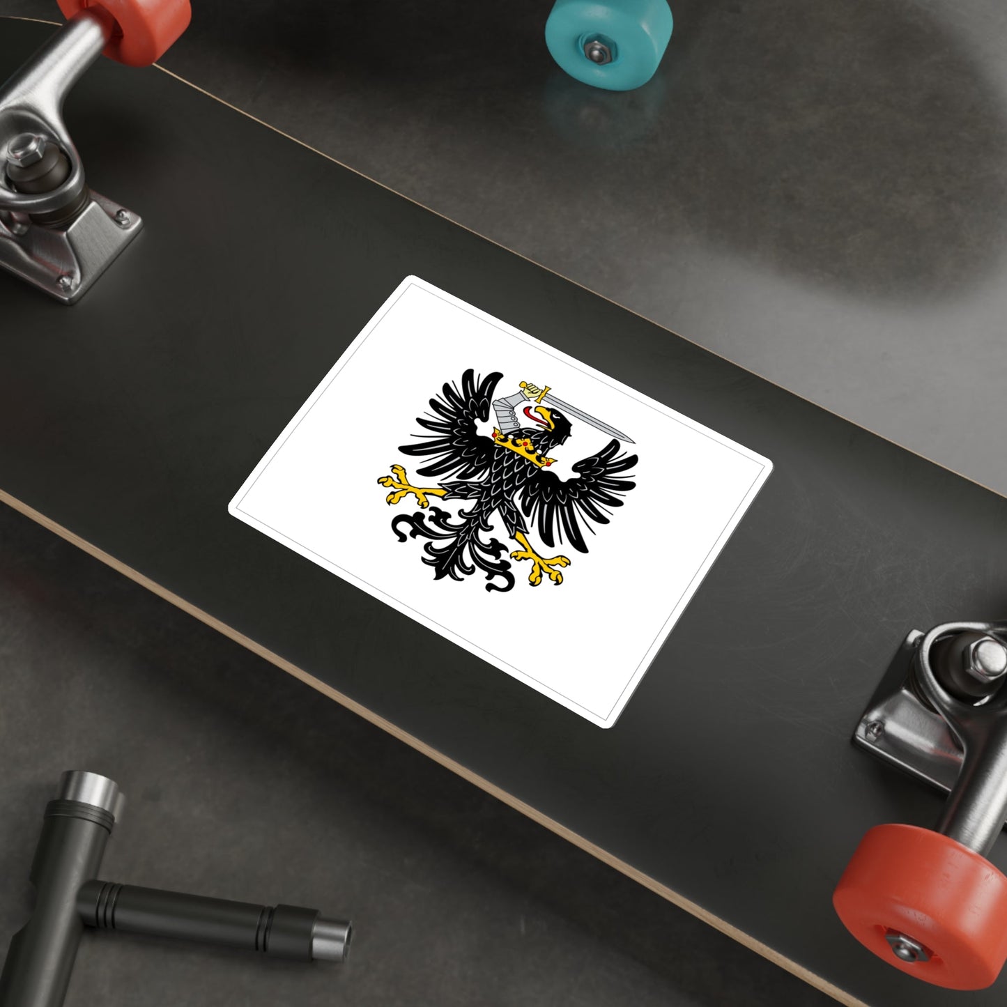 Flag of Royal Prussia Germany STICKER Vinyl Die-Cut Decal-The Sticker Space