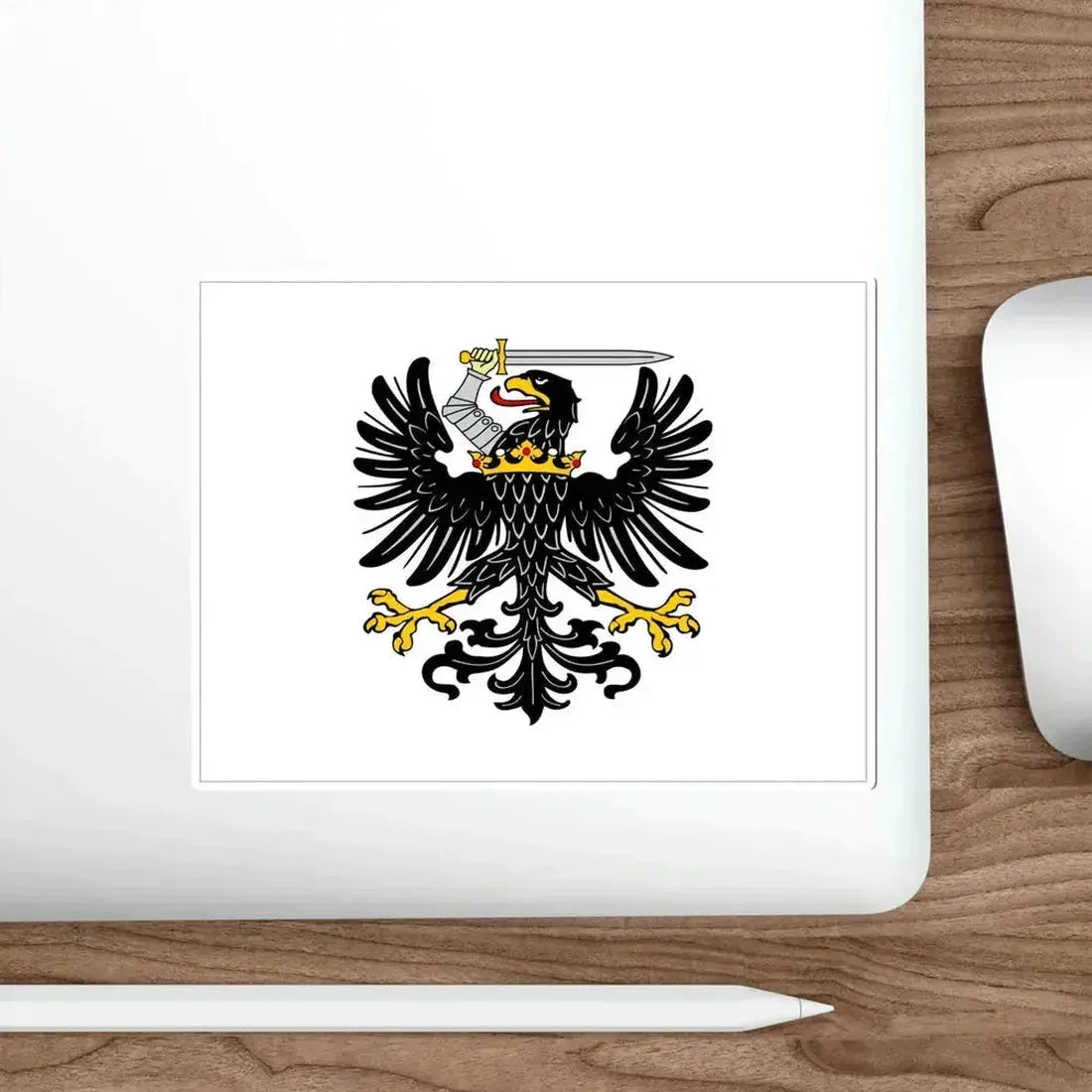 Flag of Royal Prussia Germany STICKER Vinyl Die-Cut Decal - The Sticker Space