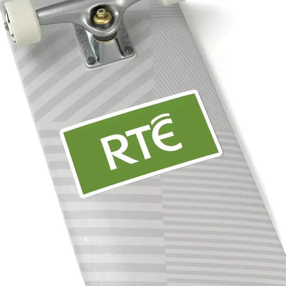 Flag of RTÉ (Ireland) STICKER Vinyl Kiss-Cut Decal - The Sticker Space