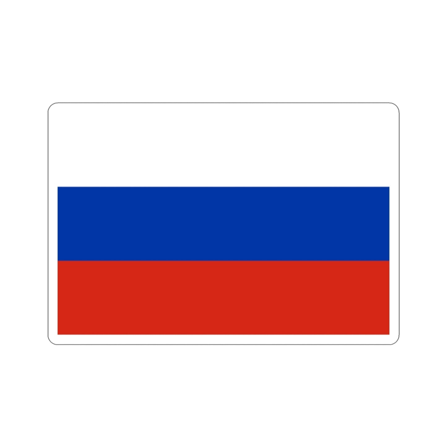 Flag of Russia STICKER Vinyl Die-Cut Decal-2 Inch-The Sticker Space