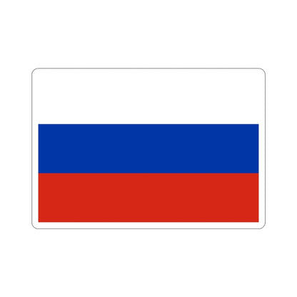 Flag of Russia STICKER Vinyl Die-Cut Decal-3 Inch-The Sticker Space