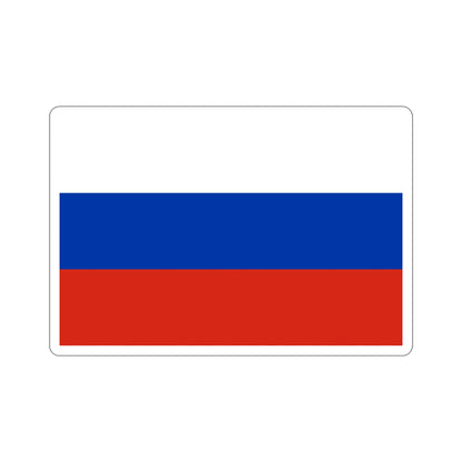 Flag of Russia STICKER Vinyl Die-Cut Decal-5 Inch-The Sticker Space