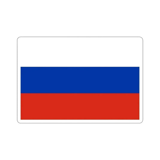 Flag of Russia STICKER Vinyl Die-Cut Decal 6 Inch - The Sticker Space