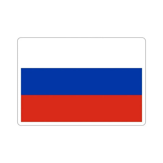 Flag of Russia STICKER Vinyl Die-Cut Decal 6 Inch - The Sticker Space
