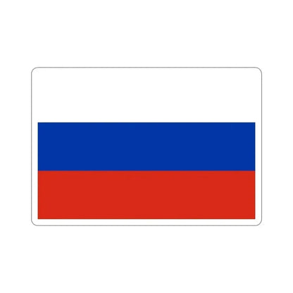 Flag of Russia STICKER Vinyl Die-Cut Decal - The Sticker Space
