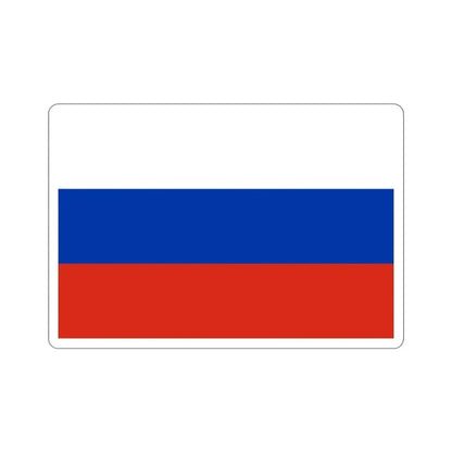 Flag of Russia STICKER Vinyl Die-Cut Decal - The Sticker Space