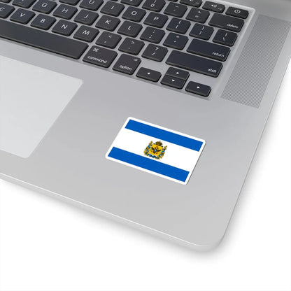 Flag of Russian Kherson Oblast (Ukraine) STICKER Vinyl Kiss-Cut Decal - The Sticker Space