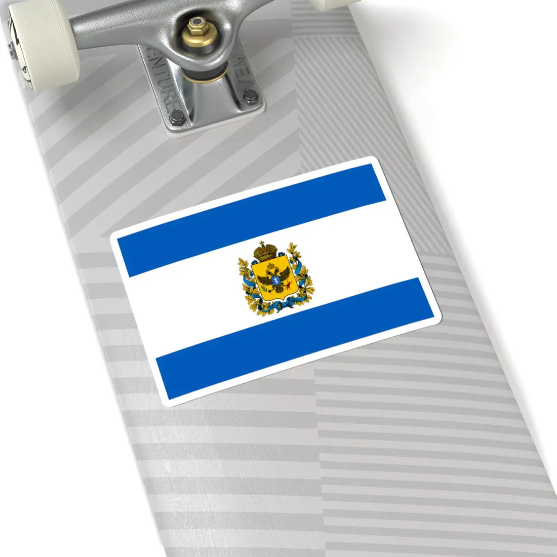 Flag of Russian Kherson Oblast (Ukraine) STICKER Vinyl Kiss-Cut Decal - The Sticker Space