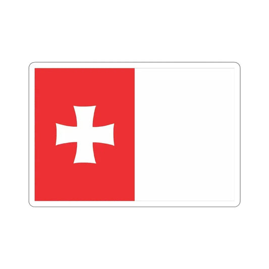 Flag of Rustavi Georgia STICKER Vinyl Die-Cut Decal 6 Inch - The Sticker Space