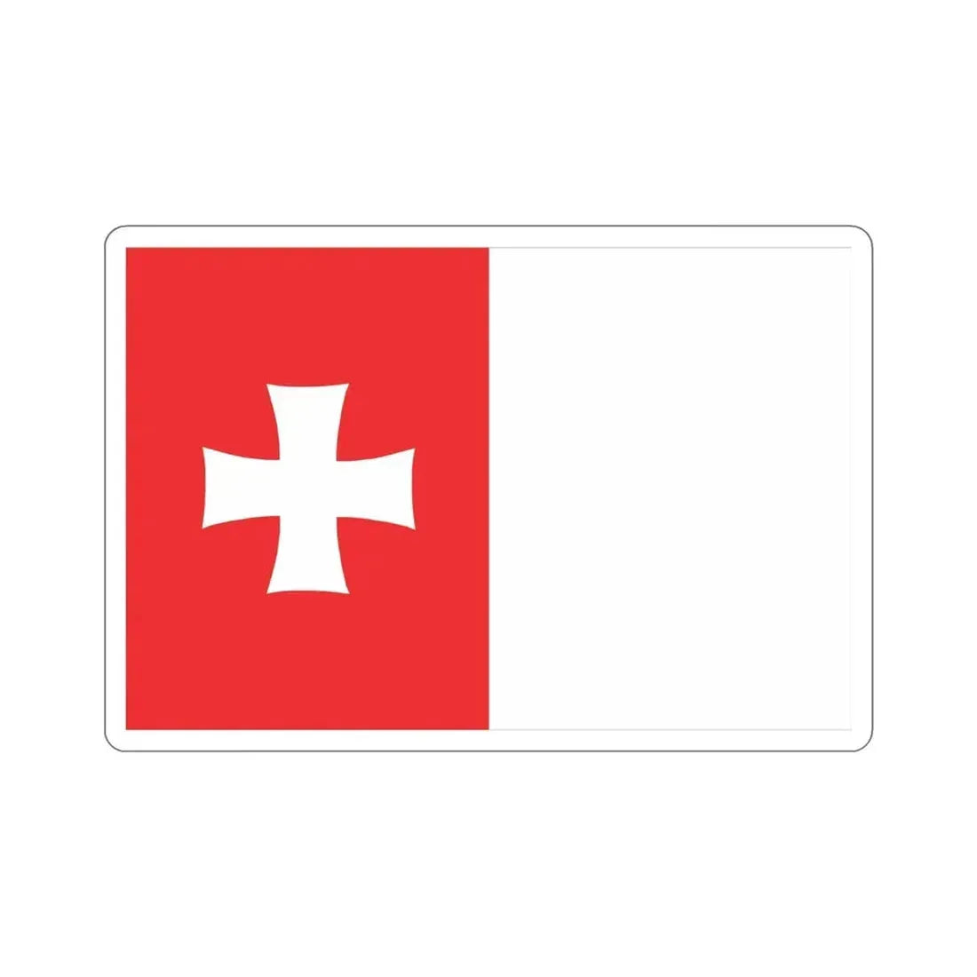 Flag of Rustavi Georgia STICKER Vinyl Die-Cut Decal - The Sticker Space