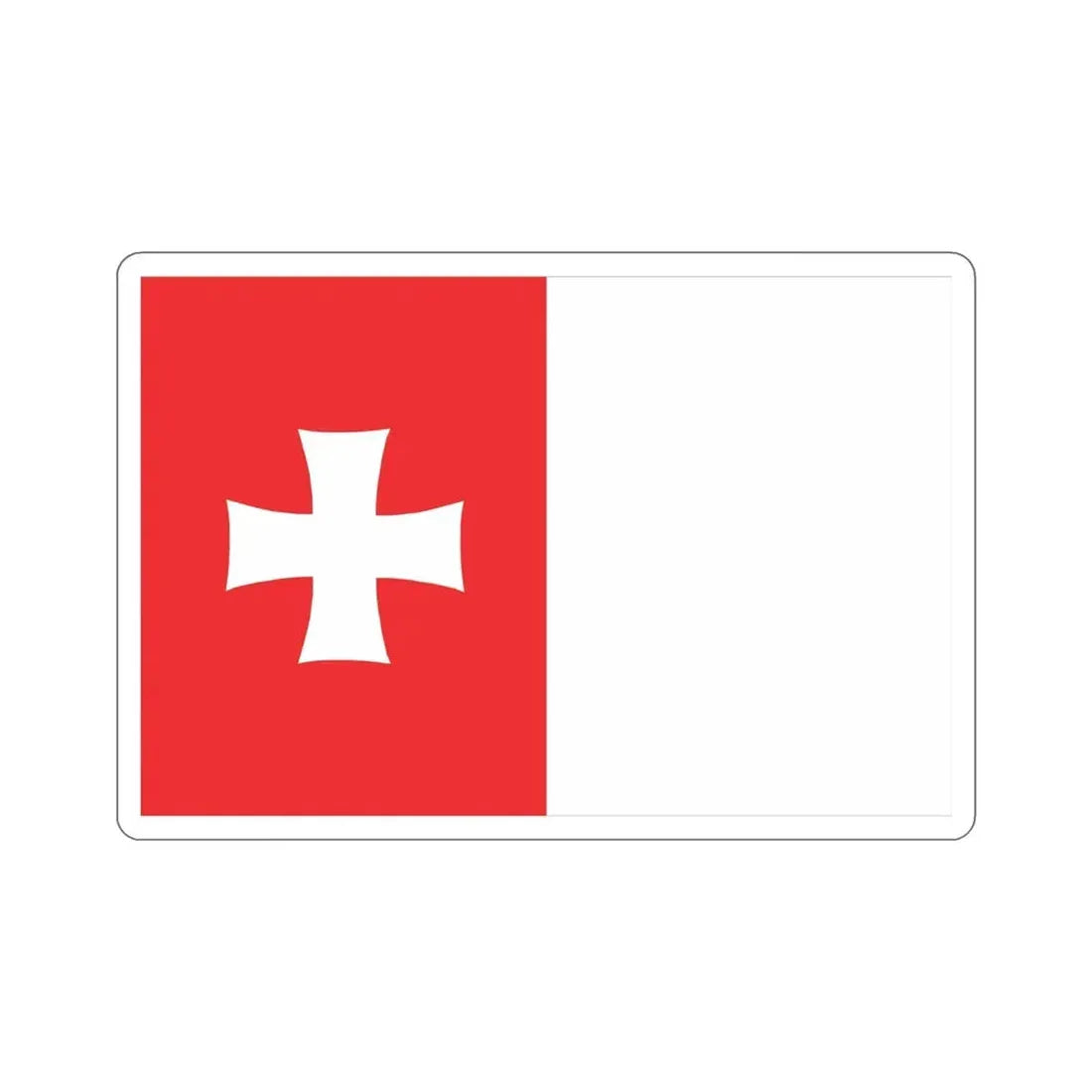 Flag of Rustavi Georgia STICKER Vinyl Die-Cut Decal - The Sticker Space