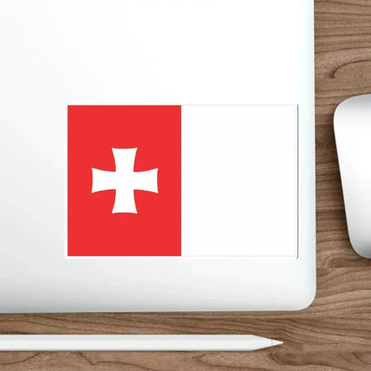 Flag of Rustavi Georgia STICKER Vinyl Die-Cut Decal - The Sticker Space