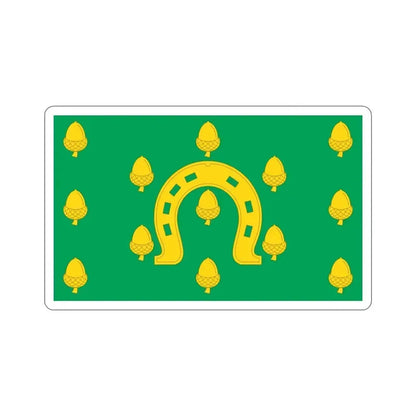 Flag of Rutland County UK STICKER Vinyl Die-Cut Decal 4 Inch - The Sticker Space