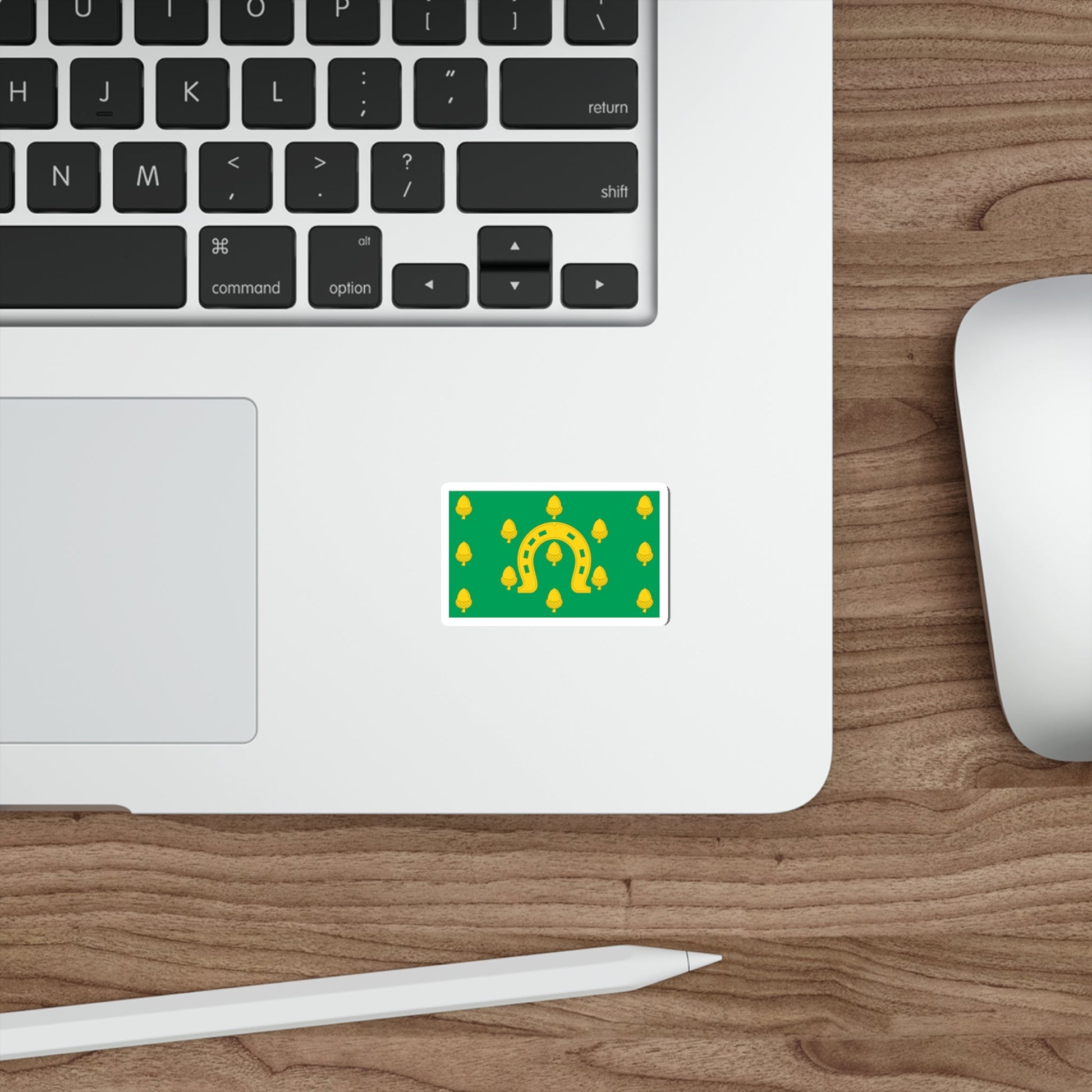 Flag of Rutland County UK STICKER Vinyl Die-Cut Decal-The Sticker Space