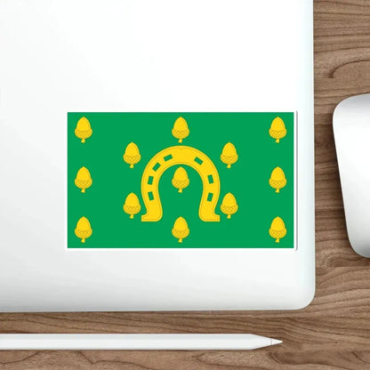 Flag of Rutland County UK STICKER Vinyl Die-Cut Decal - The Sticker Space