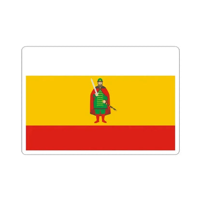 Flag of Ryazan Oblast Russia - STICKER Vinyl Kiss-Cut Decal 3 Inch White - The Sticker Space