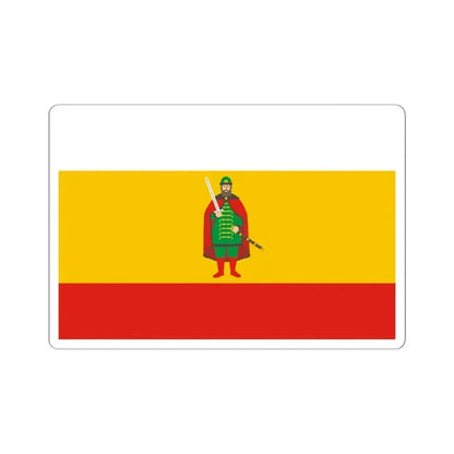 Flag of Ryazan Oblast Russia - STICKER Vinyl Kiss-Cut Decal 6 Inch White - The Sticker Space
