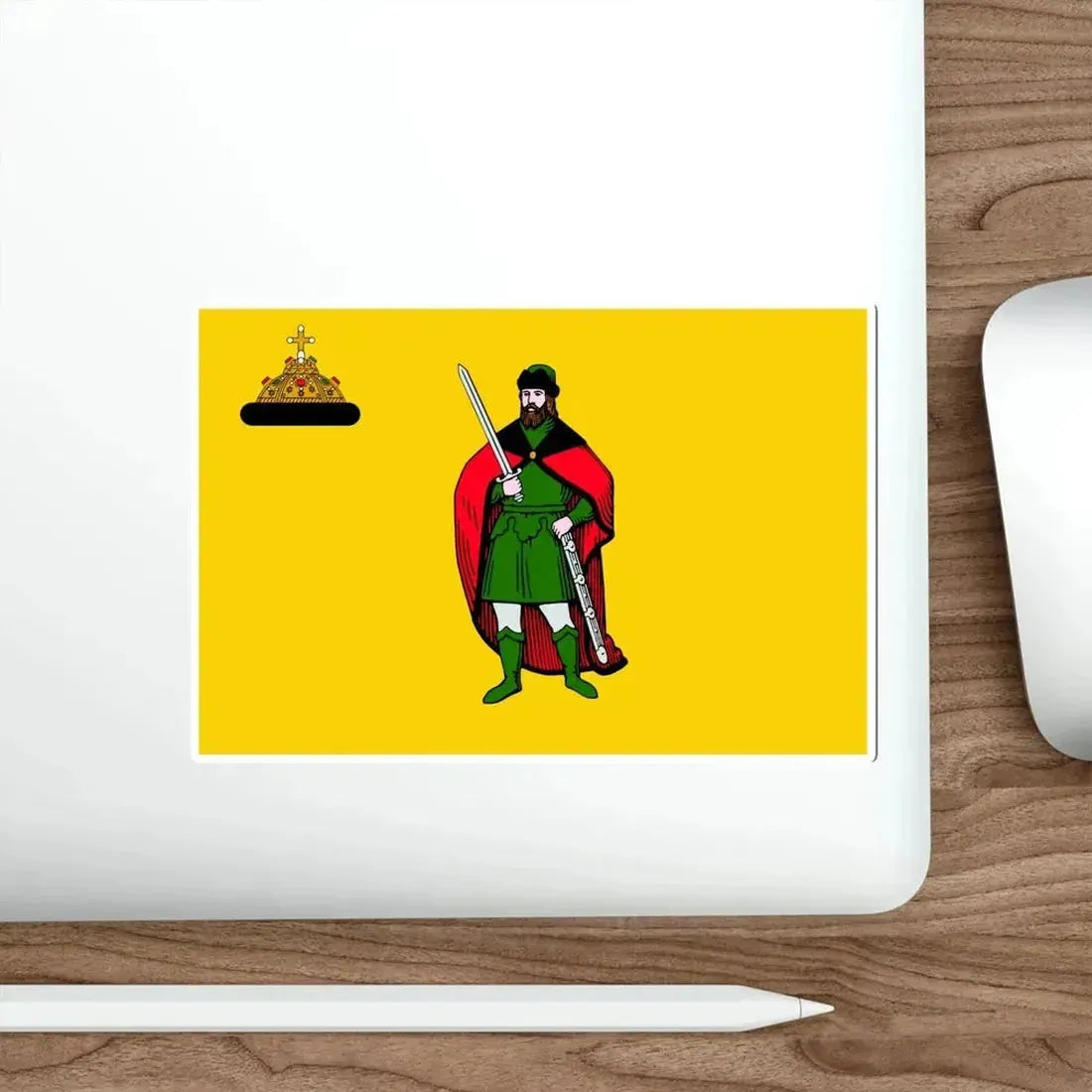 Flag of Ryazan Russia STICKER Vinyl Die-Cut Decal - The Sticker Space