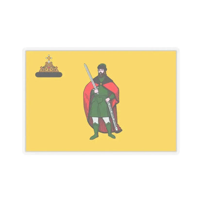 Flag of Ryazan Russia - STICKER Vinyl Kiss-Cut Decal 3 Inch Transparent - The Sticker Space